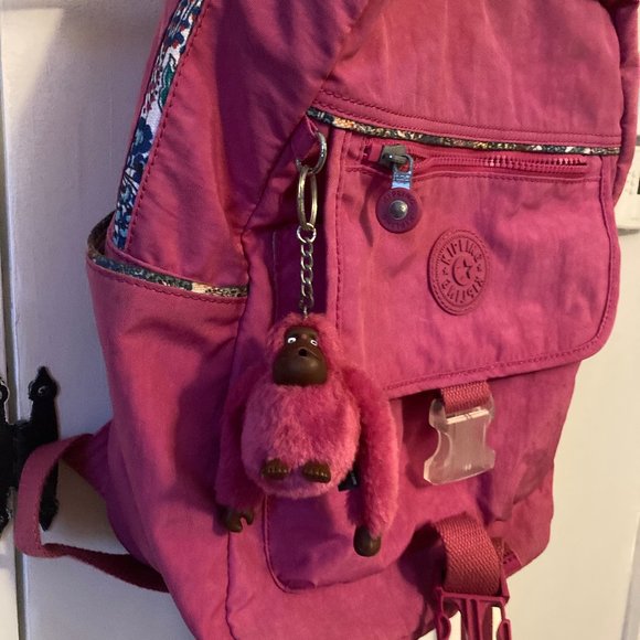 Pink Kipling Backpack - Picture 3 of 15